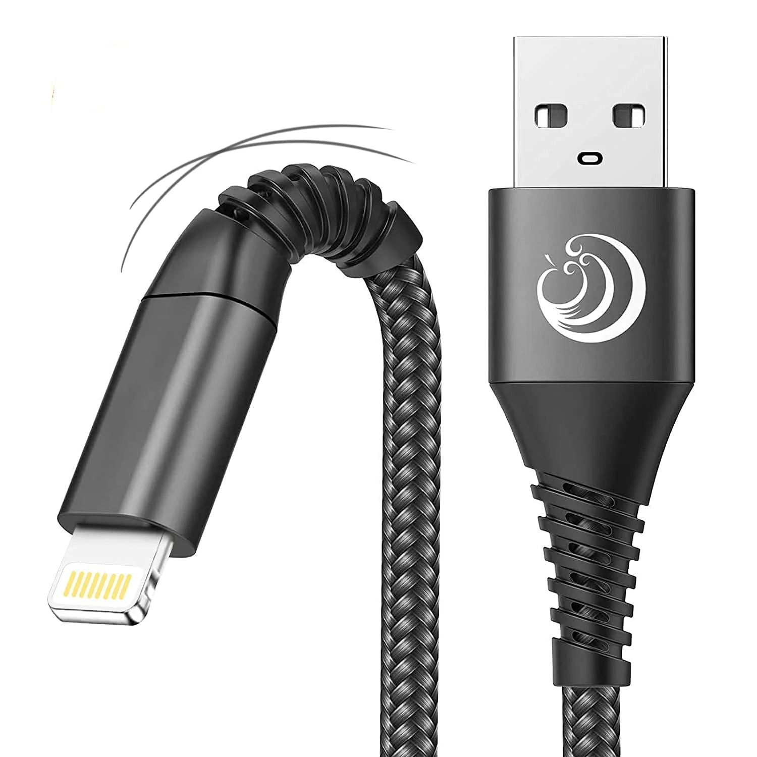 iPhone Lightning Kabel [MFi-Zertifiziert] 2Pack – 2M + 1M, Nylon